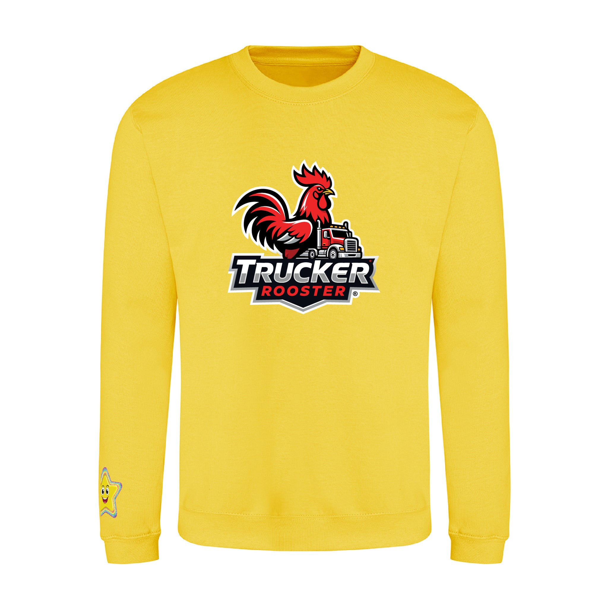 Trucker Rooster Large Logo Classic Sweatshirt