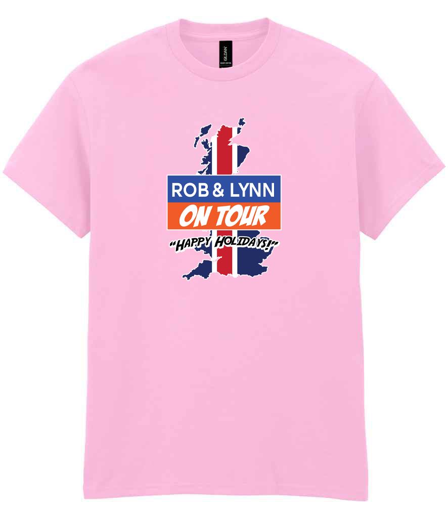 Rob & Lynn on Tour Adult T-Shirt (Printed)