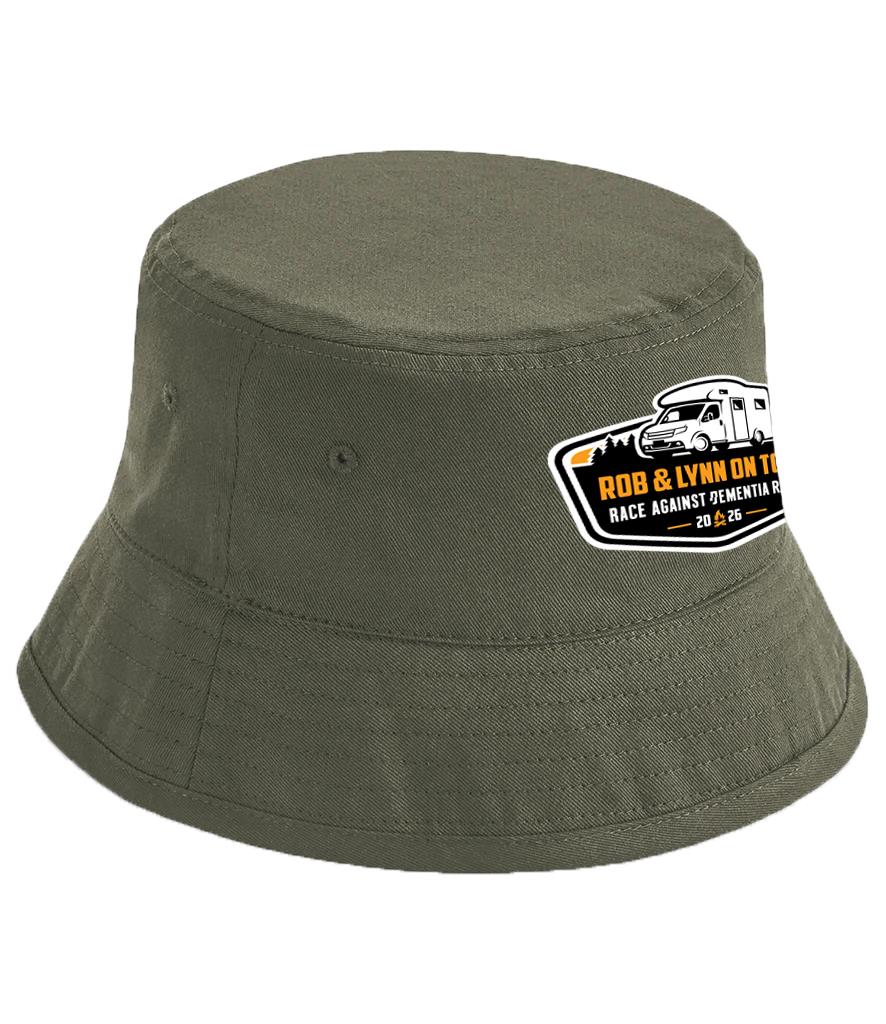 Rob & Lynn on Tour Race Against Dementia 2026 Bucket Hat