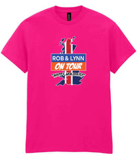 Rob & Lynn on Tour Adult T-Shirt (Printed)