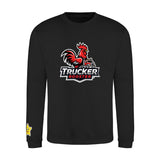 Trucker Rooster Large Logo Classic Sweatshirt