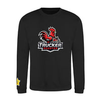 Trucker Rooster Large Logo Classic Sweatshirt