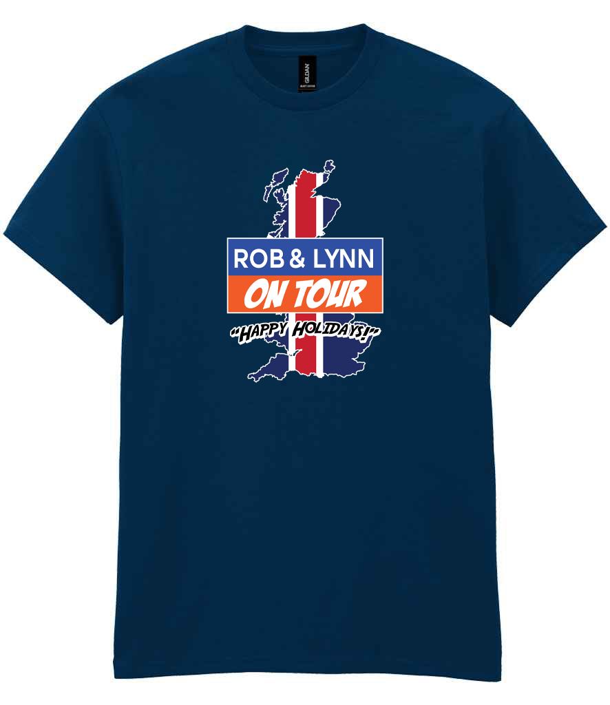 Rob & Lynn on Tour Adult T-Shirt (Printed)