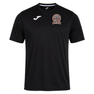 Aberbargoed Buds FC Joma Combi Short Sleeve T-Shirt (Black)