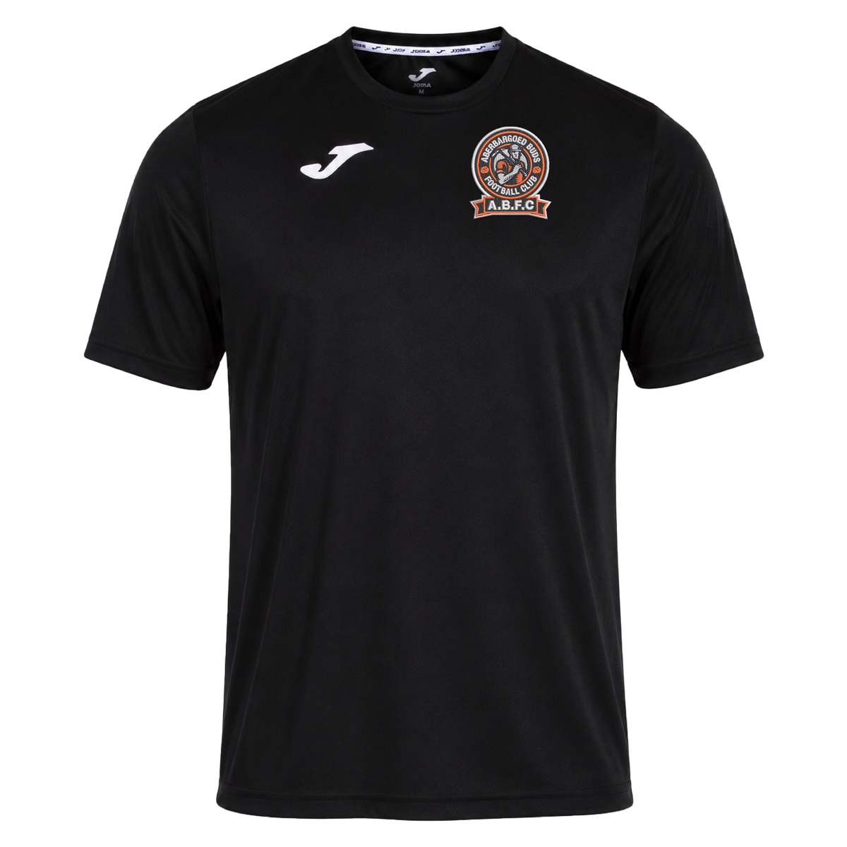 Aberbargoed Buds FC Joma Combi Short Sleeve T-Shirt (Black)
