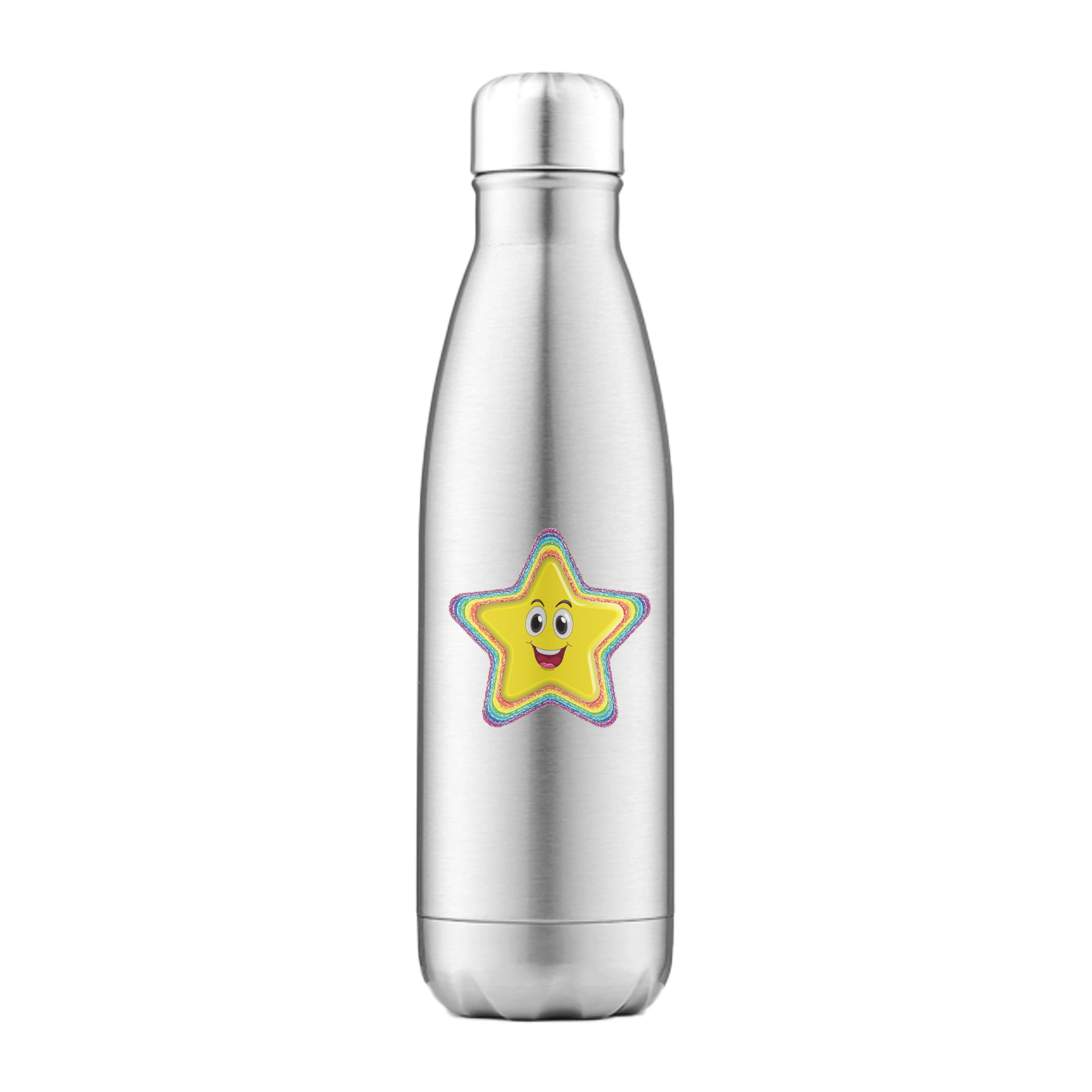 Trucker Rooster 500ml Stainless Steel Water Bottle