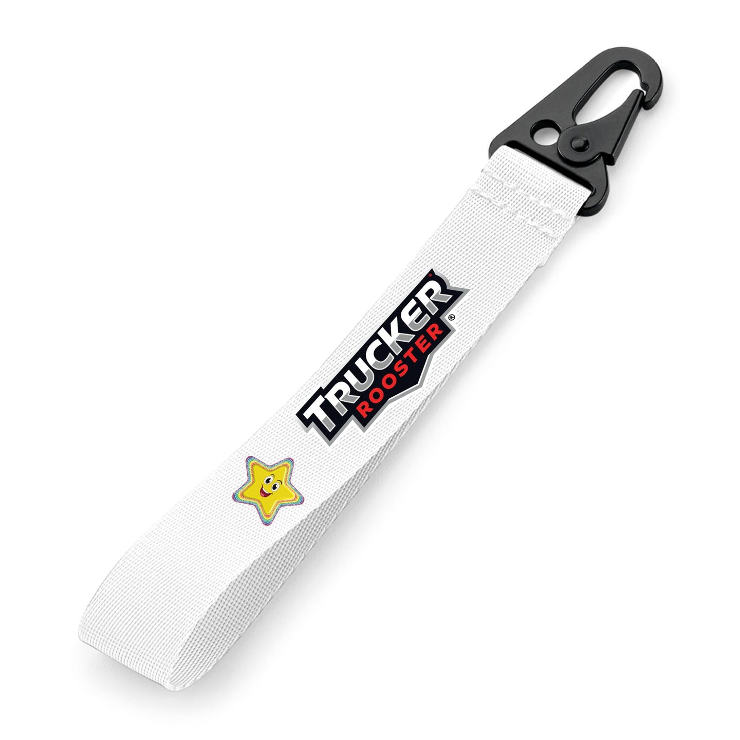 Trucker Rooster Key Clip