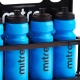 Mitre Foldable Plastic Crate & 8 Bottles