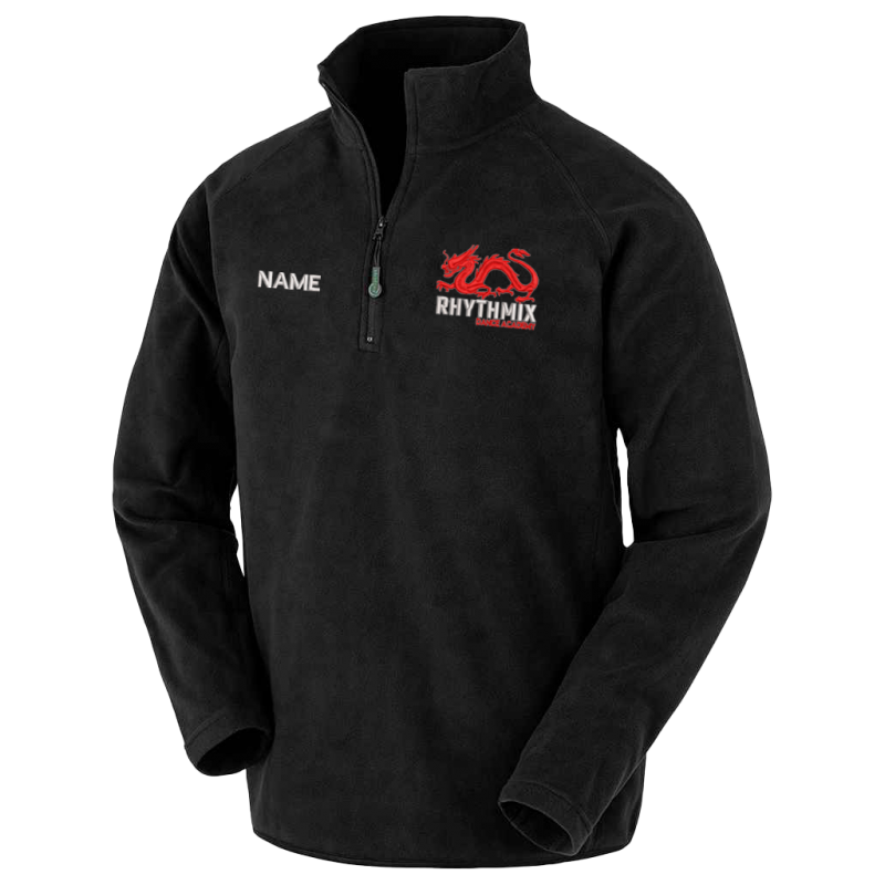 Rhythmix Dance Academy Zip Neck Micro Fleece