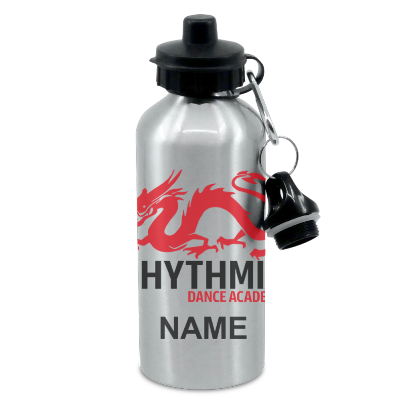 Rhythmix Dance Academy Water Bottle with 2 Cap Styles