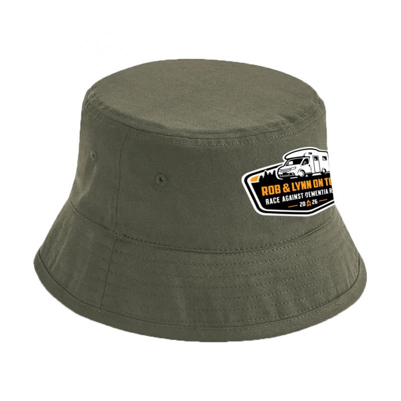 Rob & Lynn on Tour Race Against Dementia Rally 2026 Bucket Hat